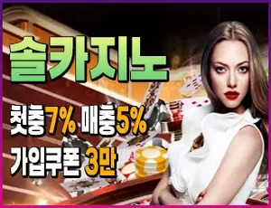 차별화된 안전 메이저놀이터 솔카지노입니다